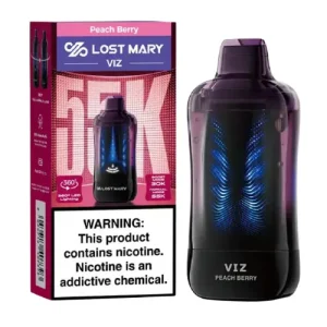 Lost Mary VIZ 55K - Peach Berry 5% Disposable Vape | $16.95