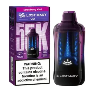 Lost Mary VIZ 55K - Strawberry Kiwi Disposable Vape | $16.95