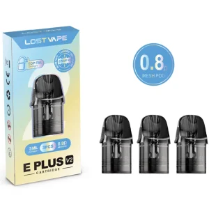 Lost Vape E Plus Replacement Pod V2 (Pack of 3)