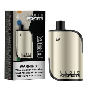 Lucid Charge Birthday Cake Disposable Vape | 7000 Puffs
