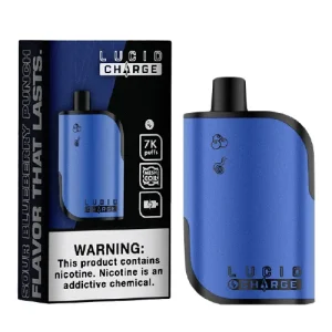 Lucid Charge Sour Blueberry Punch Disposable Vape | 7000 Puffs
