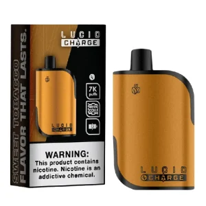 Lucid Charge Sweet Tobacco Disposable Vape | 7000 Puffs