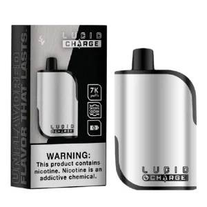 Lucid Charge Unflavored Disposable Vape | 7000 Puffs