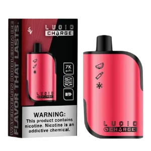 Lucid Charge Watermelon Bubblegum Ice Disposable Vape | 7000 Puffs