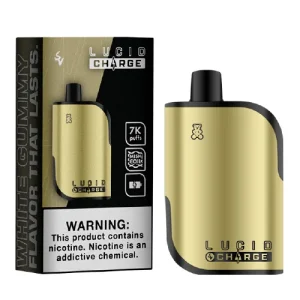 Lucid Charge White Gummy Disposable Vape | 7000 Puffs