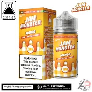 Mango E-Liquid By Jam Monster Vape Labs 100mL