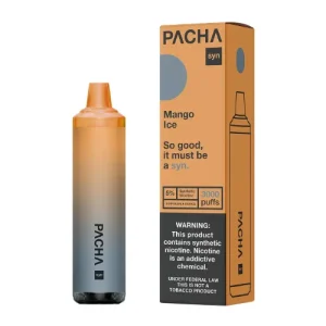 Mango Ice Disposable Pod (3000 Puffs) by Pachamama Syn - Ejuice Store