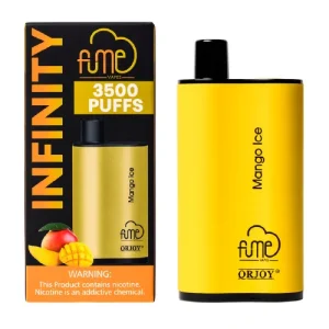 Mango Ice Disposable Vape (3500 Puffs) by Fume Infinity - Ejuice Store