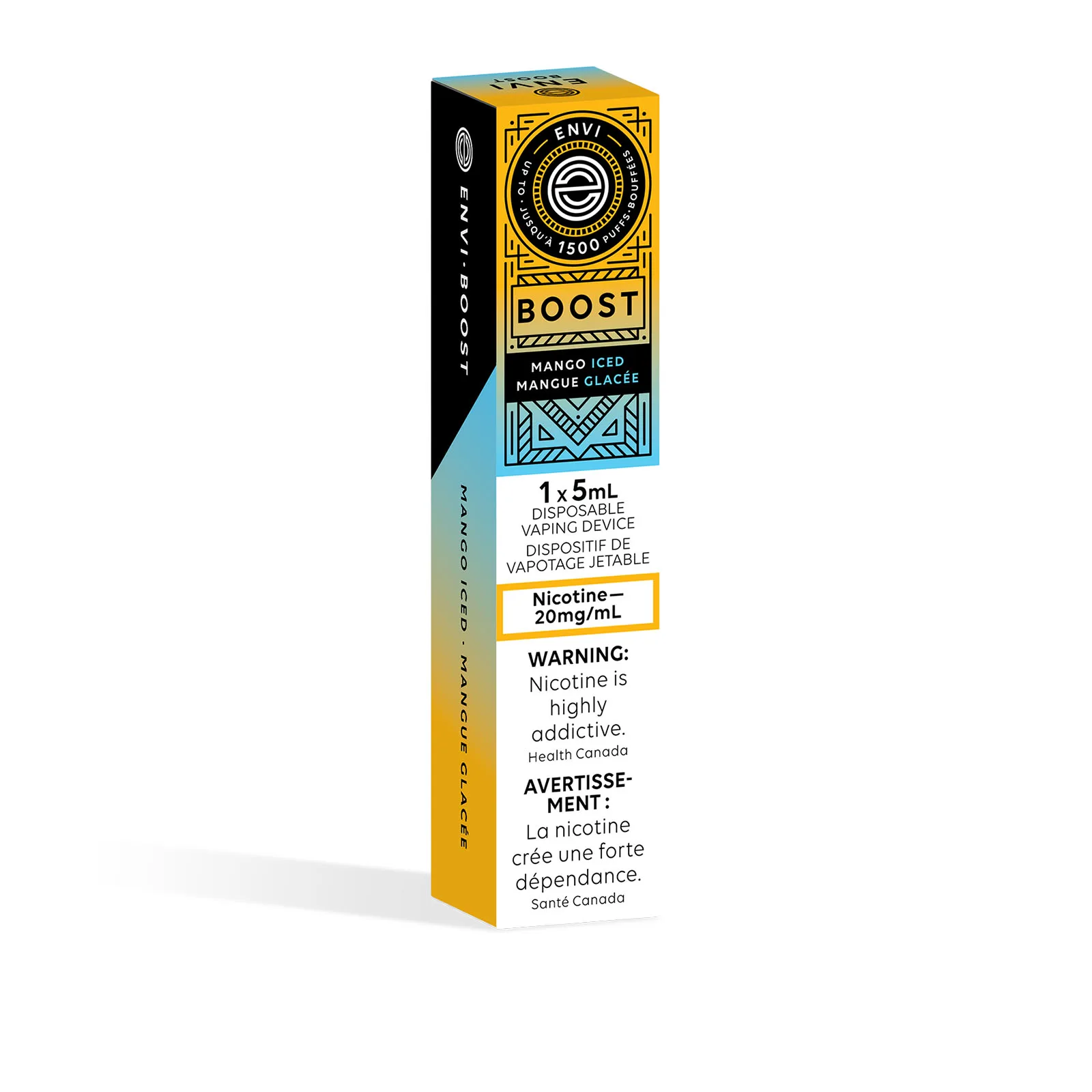 Mango Iced ENVI Boost – Disposable Vape - Image 2