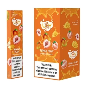 Mango Peach Disposable Pod by LOY - Ejuice Store