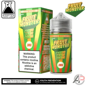 Mango Peach Guava E-Liquid By Fruit Monster Vape Labs 100mL