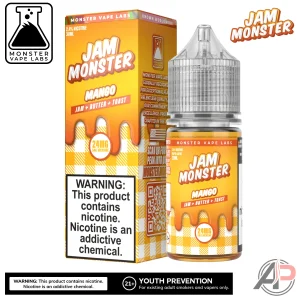 Mango Salt Nicotine By Jam Monster Vape Labs 30mL