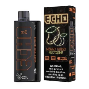 Mango Tango Nectarine Disposable Vape (8000 Puffs) by ECHO - Ejuice Store