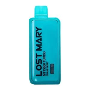 Miami Mint Lost Mary MT15000 Turbo (ZERO Nicotine) - Vapeoutletus Online Vape Store