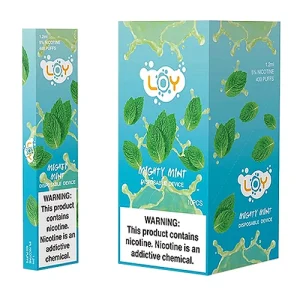 Mighty Mint Disposable Pod by LOY - Ejuice Store