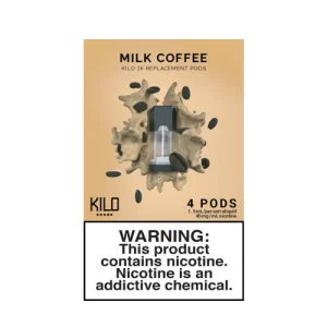 Milk Coffee - Pack of 4 Pods by Kilo 1K - Ejuice Store
