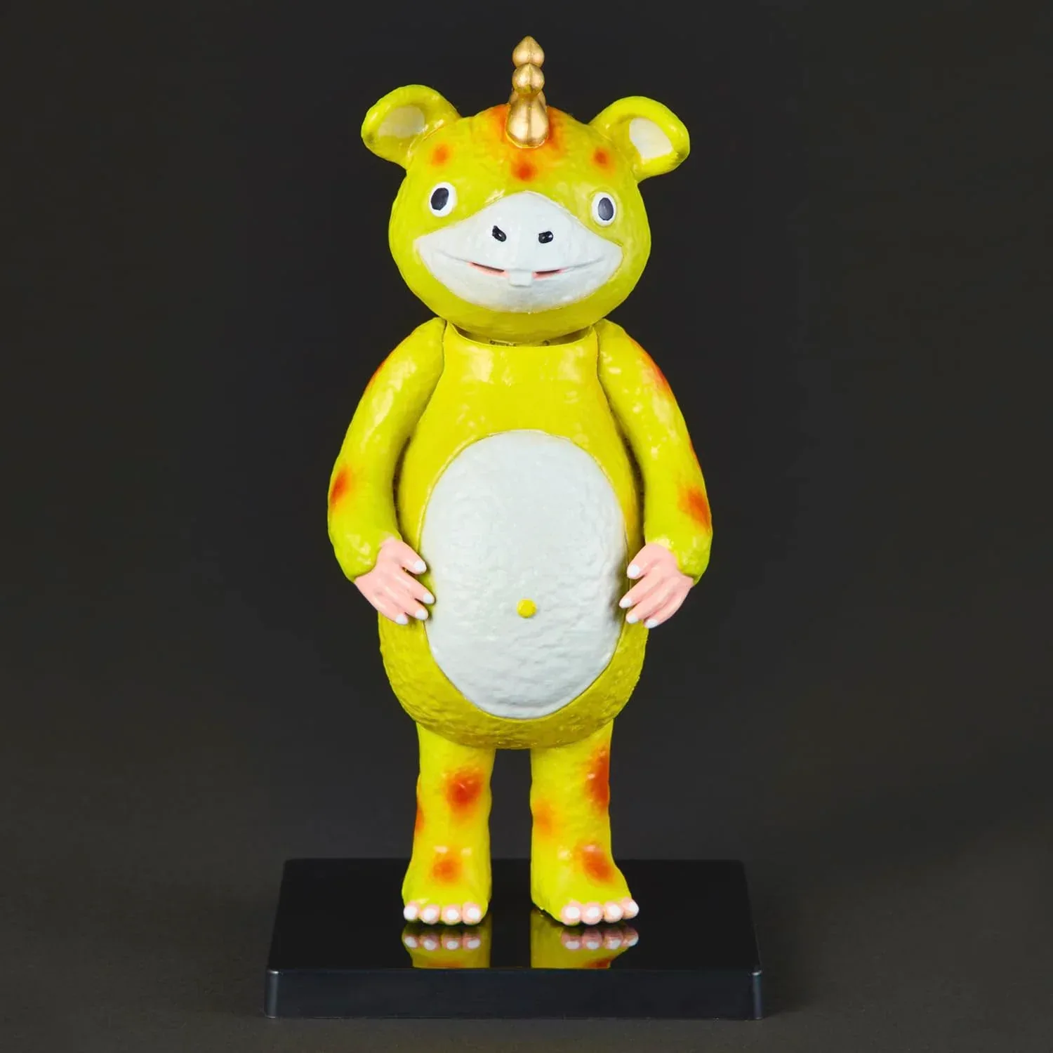 Modern Toy'S Gallery Head Bull Kaiju Booska Bobbing Doll Yellow Ver Japan - Image 2