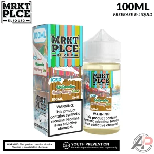 MRKT PLCE Iced Watermelon Hula Berry Lime E-Liquid 100mL