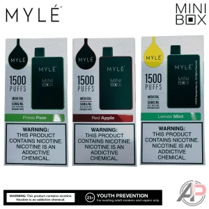 Myle Mini Box 1500 Puffs Disposable Vape Device