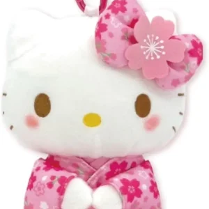 Nakajima Corporation Hello Kitty Plush Eco Bag Kimono Collection