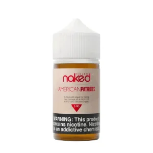 Naked 100 American Patriots 60ml Vape Juice | Only $10.95