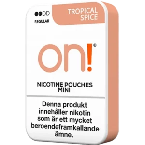 ON! Tropical Spice Nicotine Pouches (5 Pack)