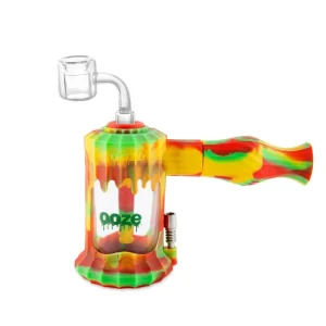 Ooze Clobb Silicone Water Pipe & Dab Straw – 4-in-1 Hybrid Bong Rig