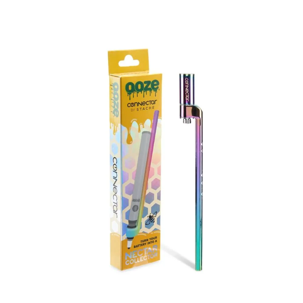 Ooze x Stache ConNectar – 510 Thread Dab Straw Vape Pen Attachment - Image 2