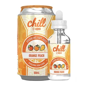 Orange Peach by Chill E-Liquid 60ml - Ejuice Store