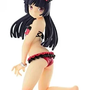 Orcatoys Black Cat Mizugi Version Rouge 1/7 Scale PVC Figure Collectible