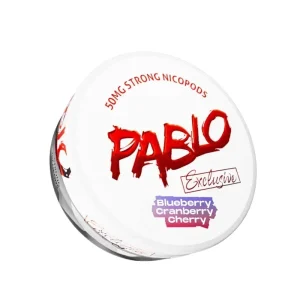 Pablo Exclusive Blueberry Cranberry Cherry Nicotine Pouches
