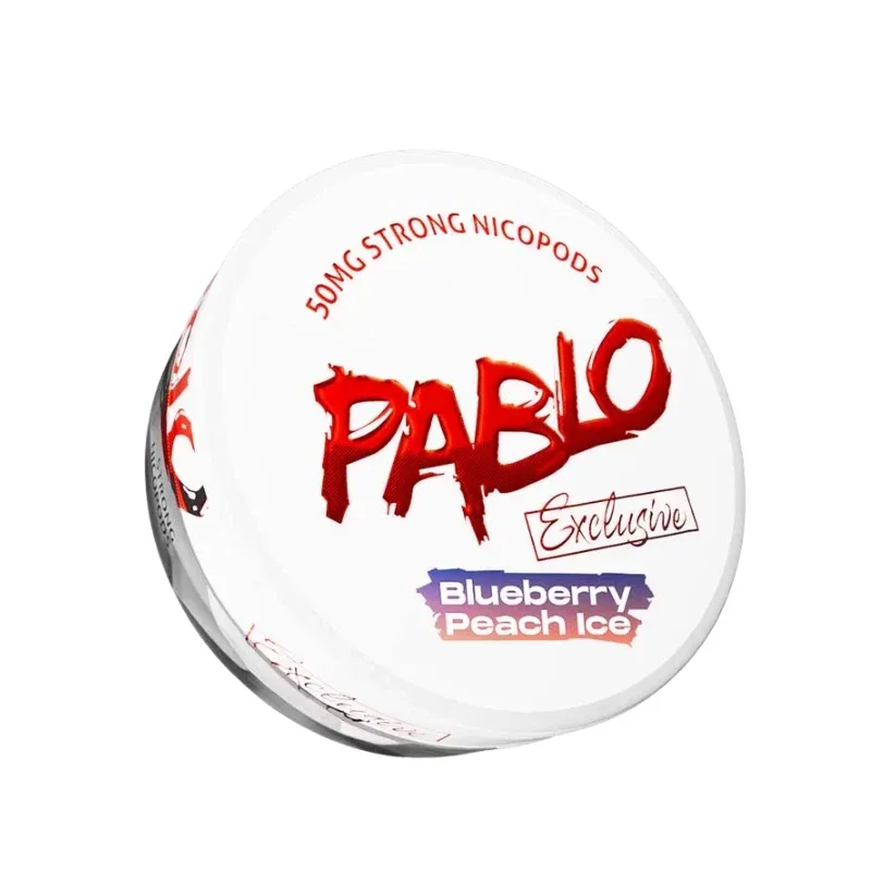 Pablo Exclusive Blueberry Peach Ice Nicotine Pouches