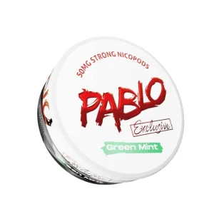 Pablo Exclusive Green Mint Nicotine Pouches