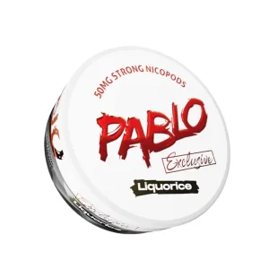Pablo Exclusive Liquorice Nicotine Pouches