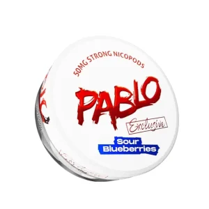 Pablo Exclusive Sour Blueberries Nicotine Pouches