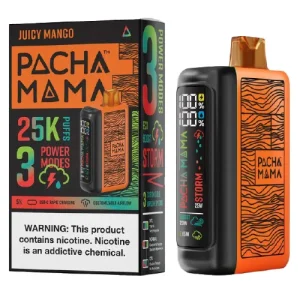 Pachamama 25K Juicy Mango Disposable Vape | Only $11.95