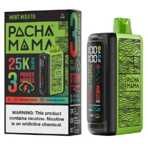 Pachamama 25K Mint Mojito Disposable Vape | Only $11.95