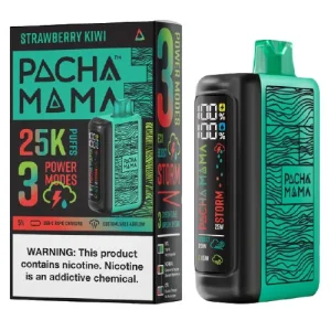 Pachamama 25K Strawberry Kiwi Disposable Vape | Only $11.95