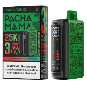 Pachamama 25K Watermelon Ice Disposable Vape | Only $11.95