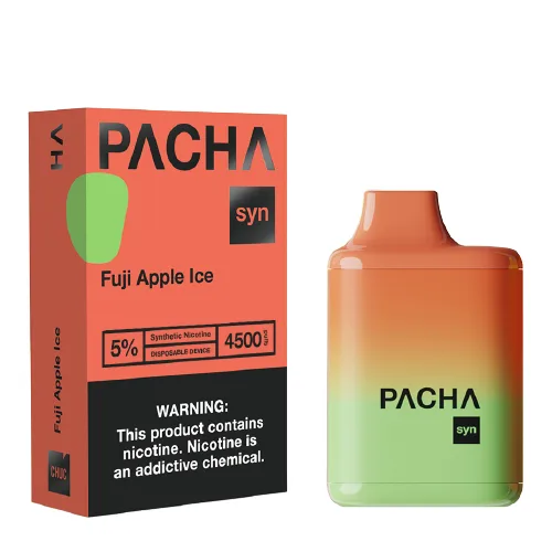 Pachamama Syn Fuji Apple Ice 4500 Puffs Vape Disposable - Image 2