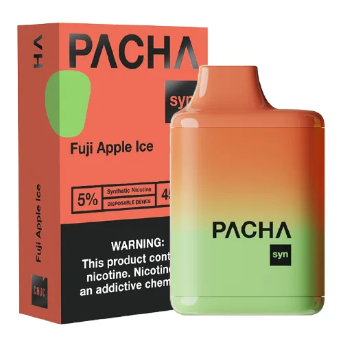 Pachamama Syn Fuji Apple Ice 4500 Puffs Vape Disposable