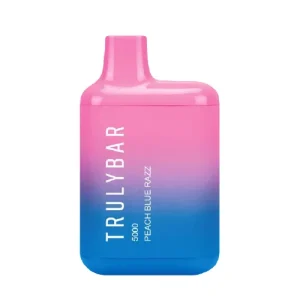 Peach Blue Razz Disposable Vape (5000 Puffs) by Truly Bar Elf - Ejuice Store