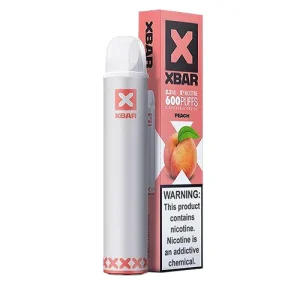 Peach Disposable Pod by X BAR - Ejuice Store
