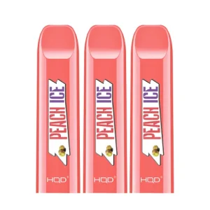 Peach Ice Disposable Vape Pod (Pack of 3) by HQD V2 - Ejuice Store