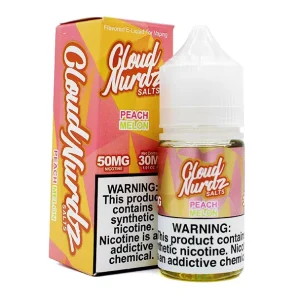 Peach Melon - 50mg - Cloud Nurdz Salts - 30mL