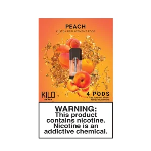 Peach - Pack of 4 Pods by Kilo 1K - Ejuice Store