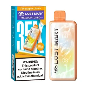 Pineapple Lime Disposable Vape (35000 Puffs) by Lost Mary MT35000 Turbo - Ejuice Store
