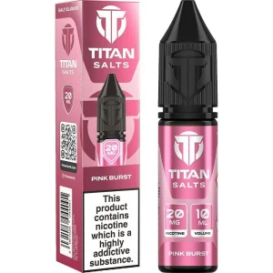 Pink burst Titan Salts e-liquid 10ml