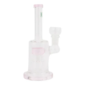Pink Jelly Fish Chamber Bong - 7in