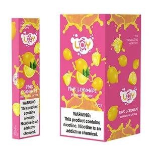 Pink Lemonade Disposable Pod by LOY - Ejuice Store